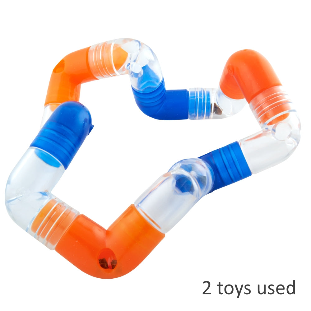 Planet Dog Orbee-Tuff Link Treat-Dispensing Puzzle Dog Toy, 4 Piece