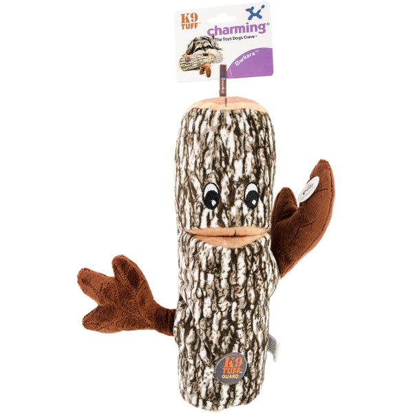 Charming Pet Barkers Plush Dog Toy with K9 Tough Guard - Realistic Sycamore Tree 01