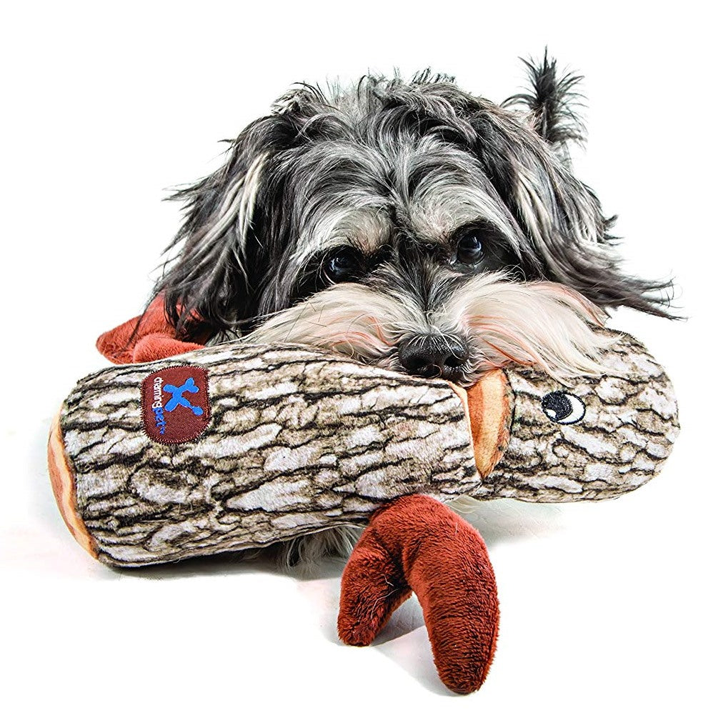 Charming Pet Barkers Plush Dog Toy Sycamore Tree PeekAPaw