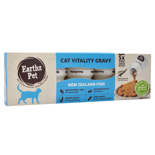 Earthz Pet Cat Vitality Gravy New Zealand Fish 02