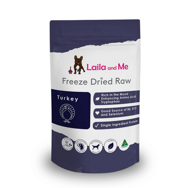 Laila & Me Freeze Dried Raw Turkey Treats