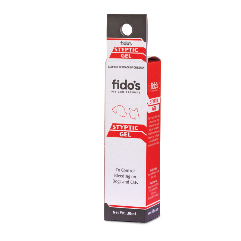 Fido's Styptic Gel For Cats & Dogs 01