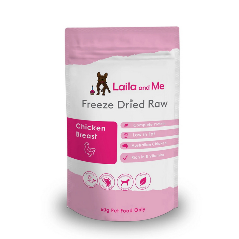 Laila & Me Freeze Dried Raw Chicken Breast Treats