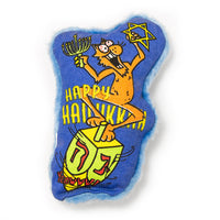 Yeowww! Dreidel Krinkle catnip cat toy, 6 inch dreidel shape