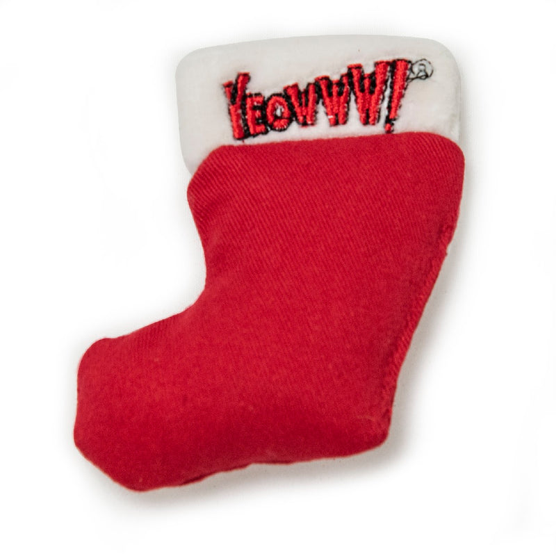 Yeowww! Catnip Cat Toys - Christmas Stocking 01
