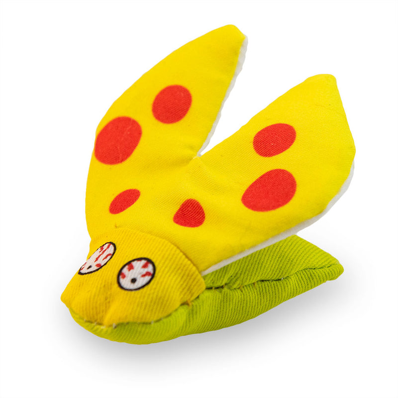 Yeowww! Catnip Cat Toys - Jug with 42 Lady Krinkle Bug 02