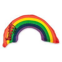 Yeowww! Rainbow catnip cat toy, hand sewn cotton twill arc