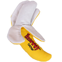 Yeowww! Chi-CAT-a Banana Peeled catnip cat toy, peels folded back