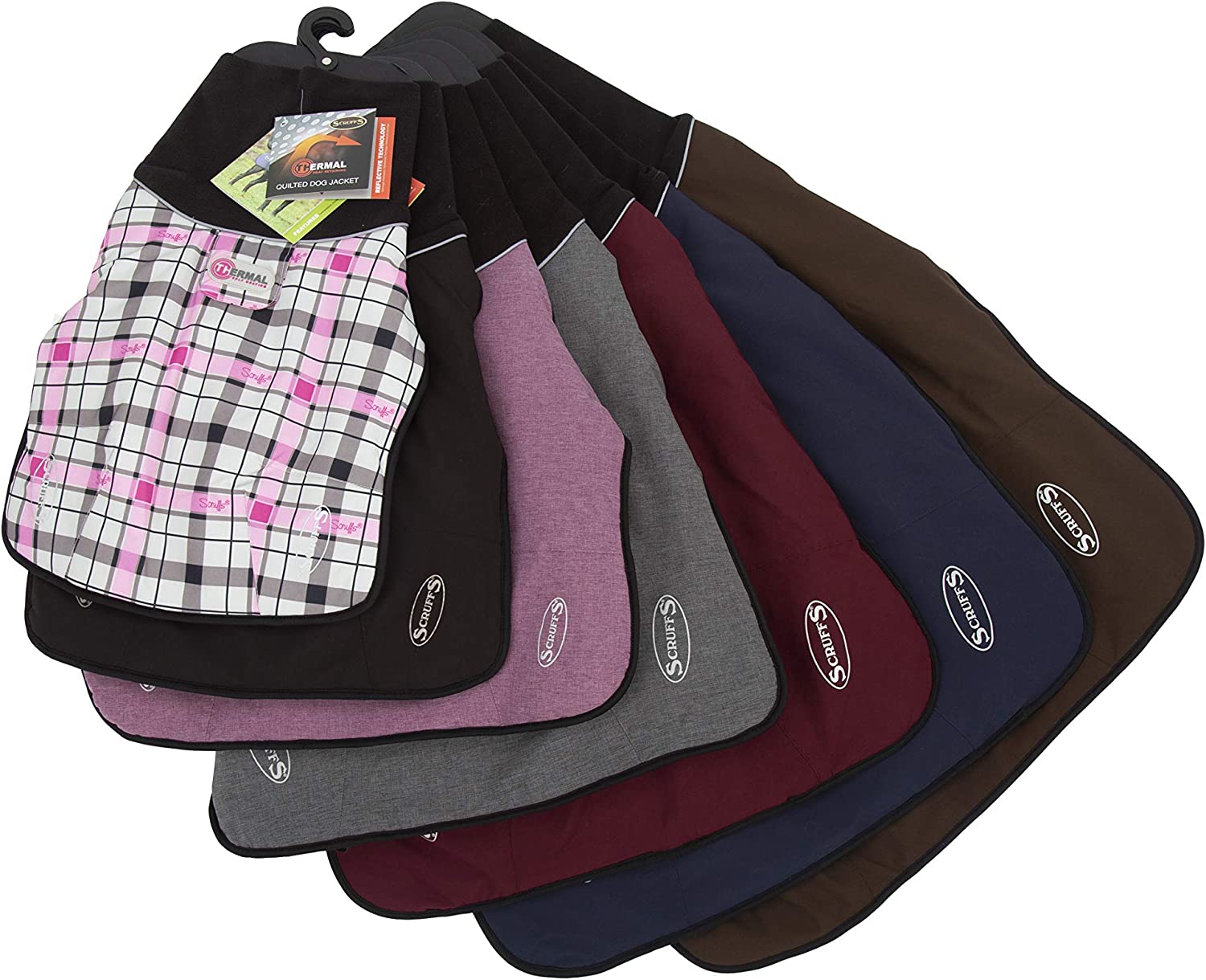 Scruffs Dog Coat/Jacket Magenta Purple| PeekAPaw Pet Supplies