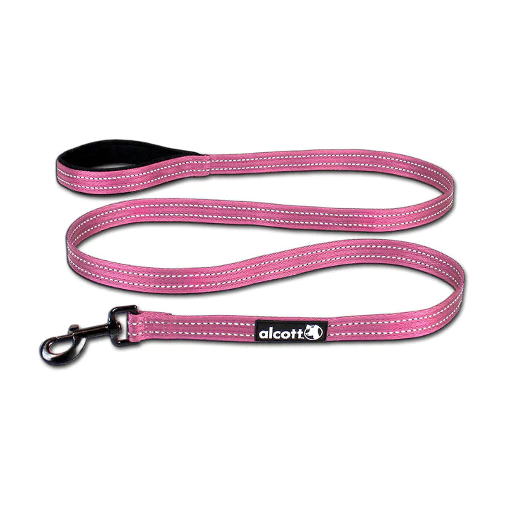 Alcott Adventure Nylon Dog Leash - Pink