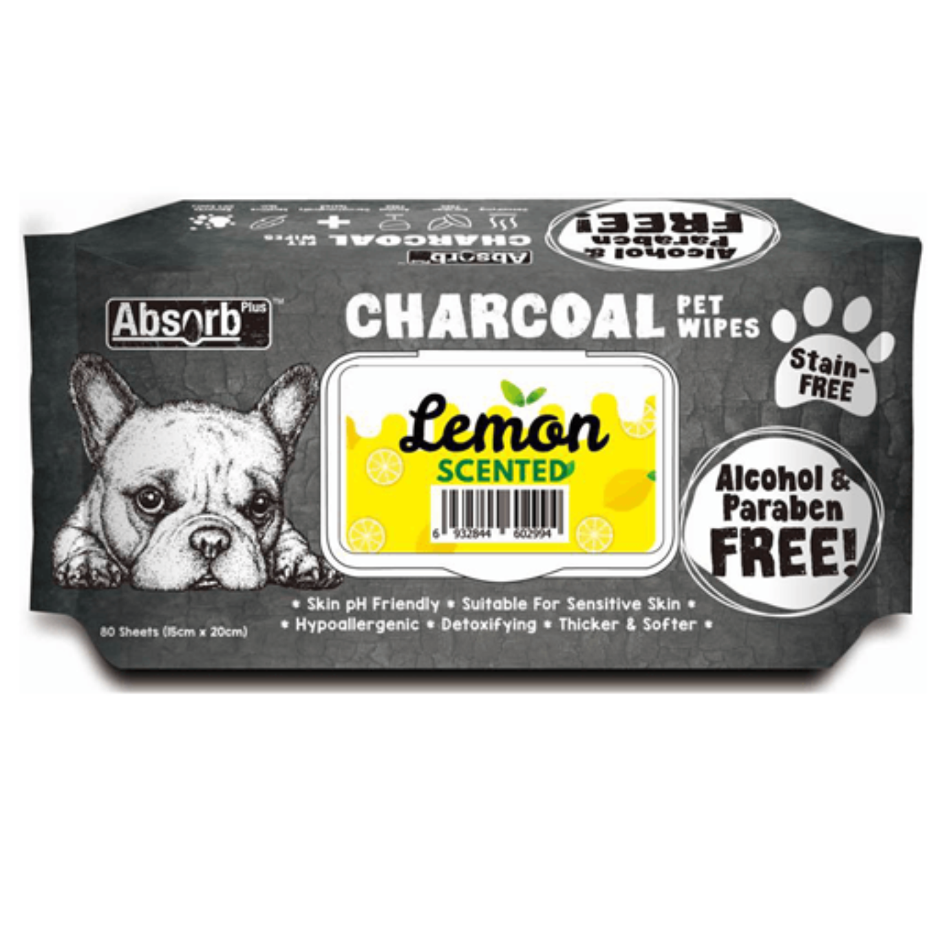 Absorb Plus Antibacterial Training Pee Pads Lemon Scent