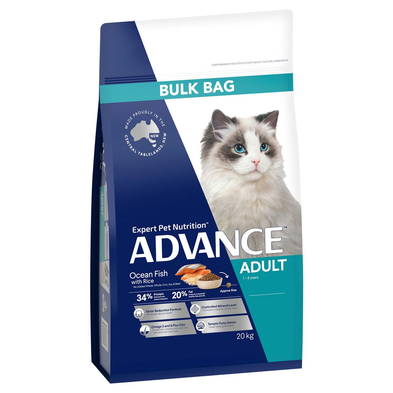 ADVANCE Adult Dry Cat Food Ocean Fish with Rice