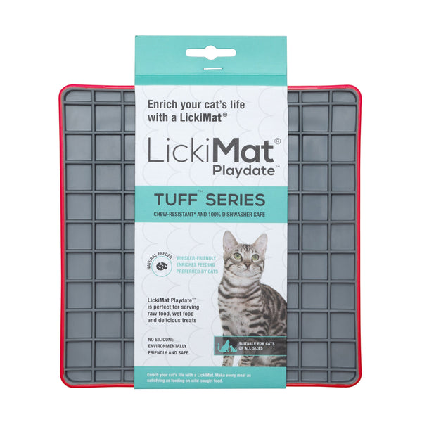Lickimat Cat Playdate Tuff Series by Peekapaw