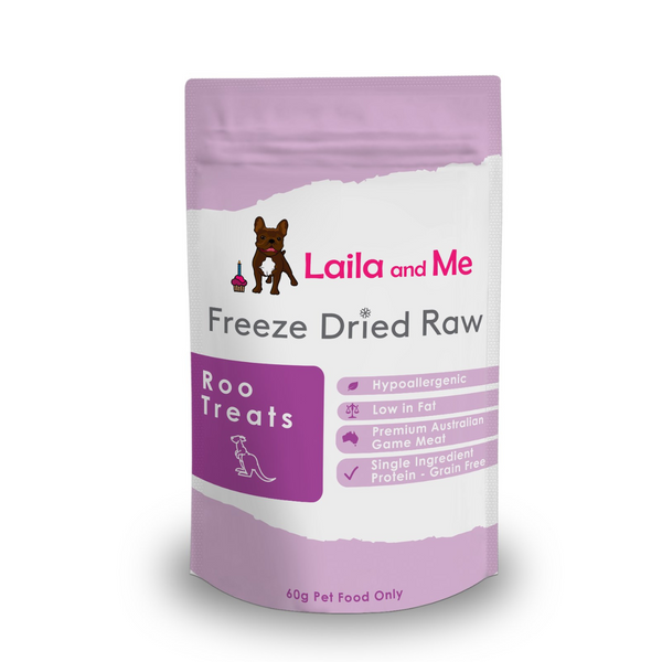 Laila & Me Freeze Dried Raw Kangaroo Treats