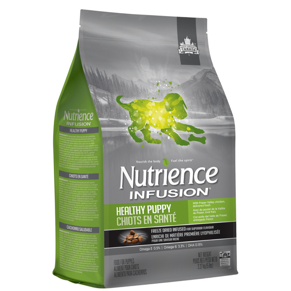 Nutrience Infusion Dry Dog Food Healthy Puppy Chicken 2.27kg