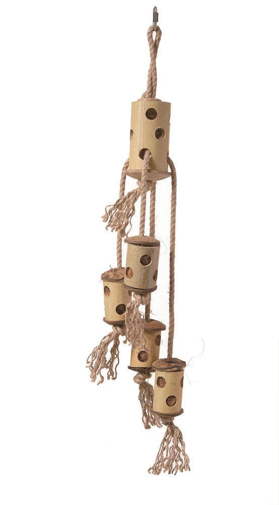 Nature Island Bird Toys Bamboo Climb N Forage