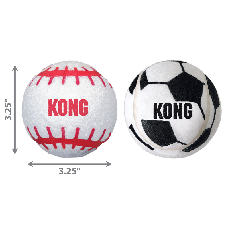 KONG Dog Toys Sport Balls Assorted 08