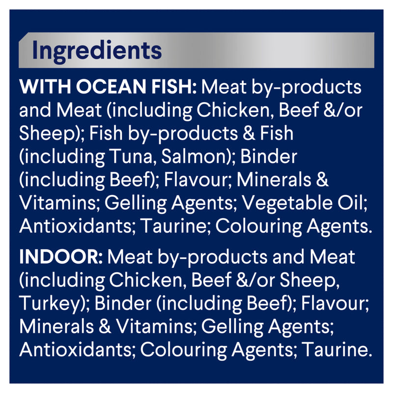 ADVANCE Adult Wet Cat Food Ocean Fish/ Indoor Chicken & Turkey In Jelly 12x85g Pouches 05