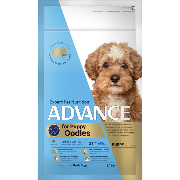 ADVANCE Dry Dog Food Puppy Oodles Turkey with Rice