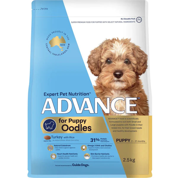 ADVANCE Dry Dog Food Puppy Oodles Turkey with Rice