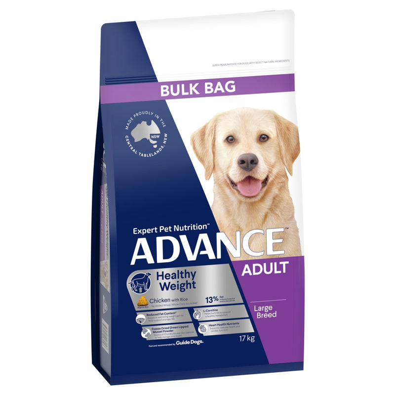 ADVANCE Healthy Weight Large Adult Dry Dog Food Chicken with Rice 02