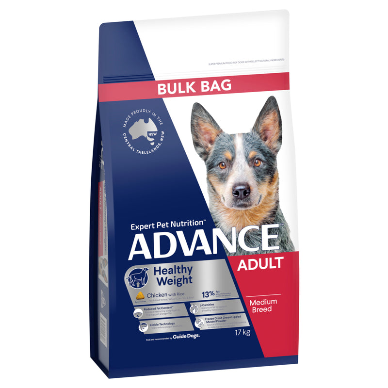 ADVANCE Healthy Weight Medium Adult Dry Dog Food Chicken with Rice 03