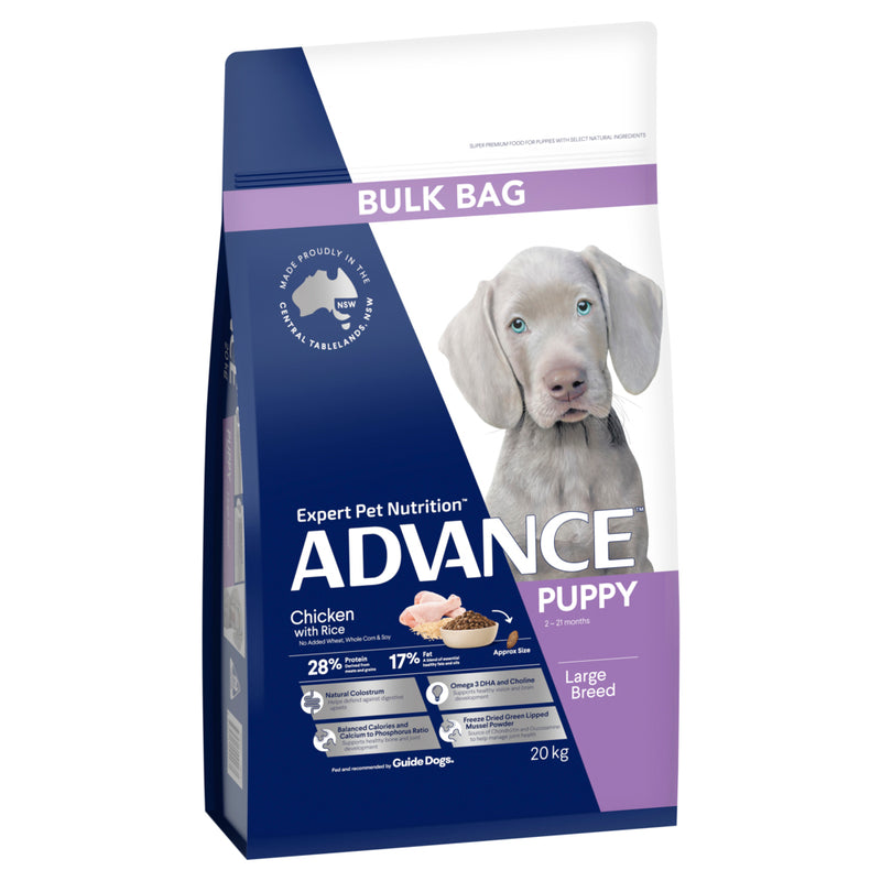 ADVANCE Large Puppy Dry Dog Food Chicken with Rice 03