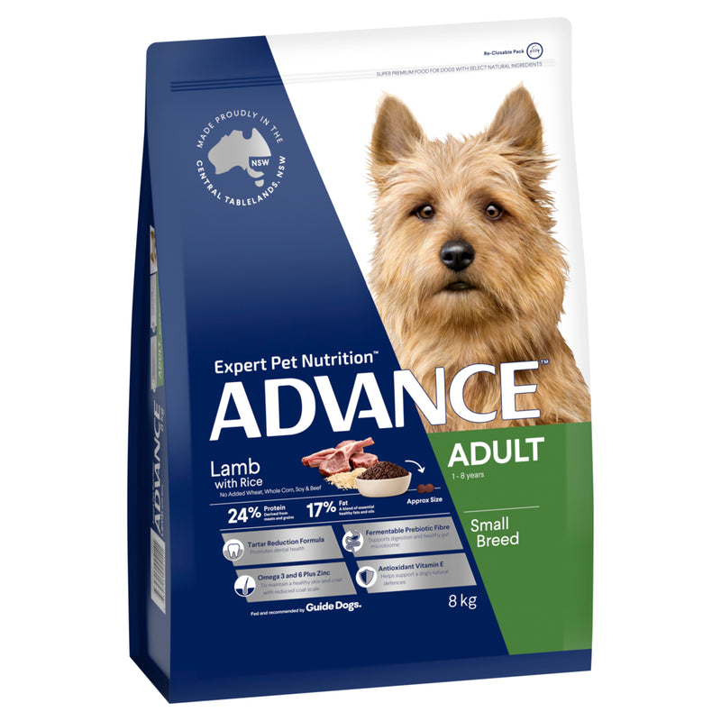 ADVANCE Small Adult Dry Dog Food Lamb with Rice 02