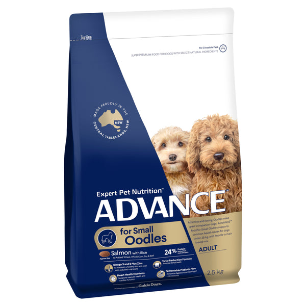ADVANCE Small Oodles Dry Dog Food Salmon with Rice 01