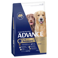 ADVANCE for all Retrievers Adult Chicken and Salmon with Rice, front of the 13kg bag