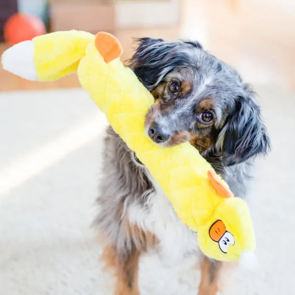Zippy Paws Dog Toys Plush Jigglerz - Duck 03