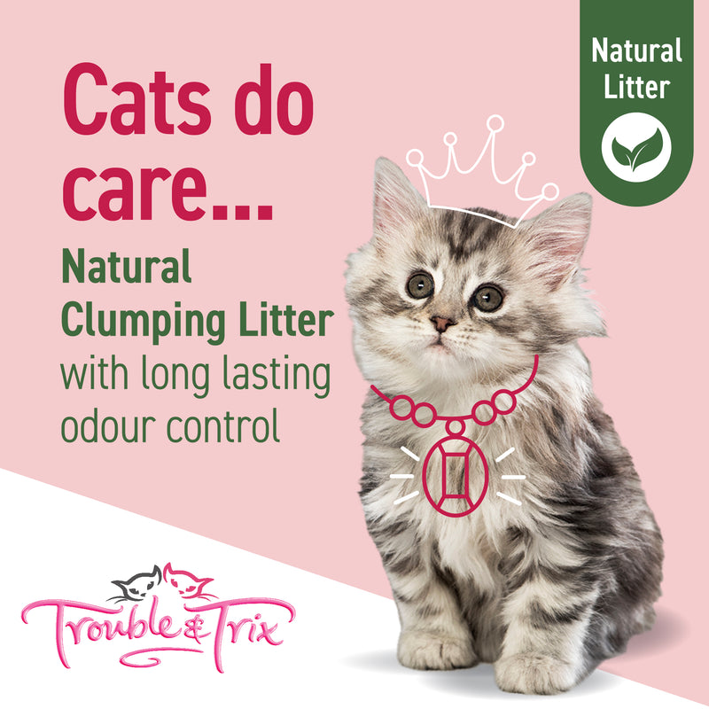 Trouble & trix natural cat litter sale