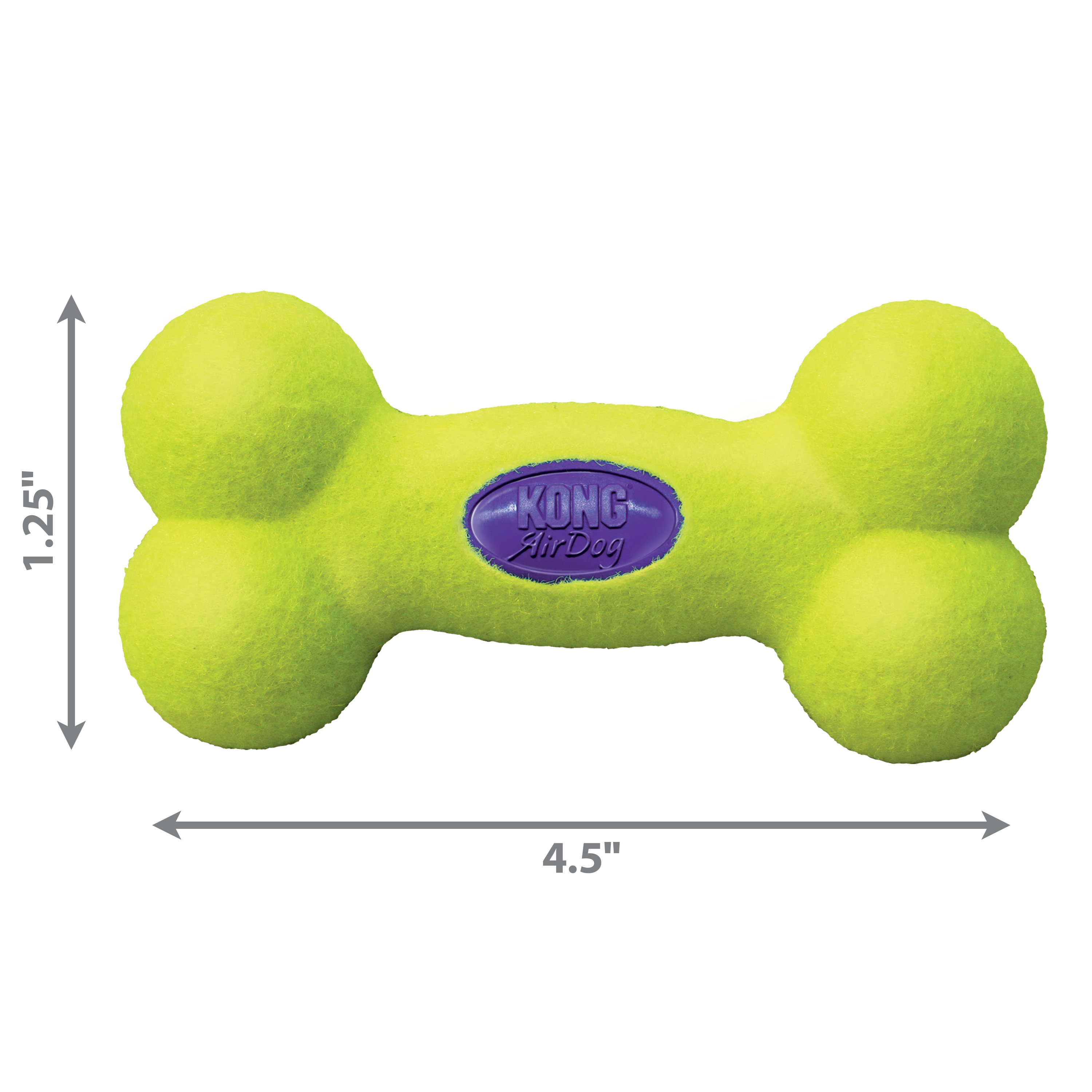 KONG Dog Toys AirDog Squeaker Bone Small