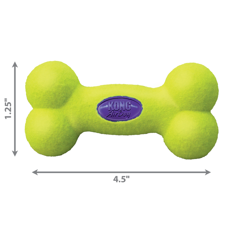 KONG Dog Toys AirDog Squeaker Bone Small