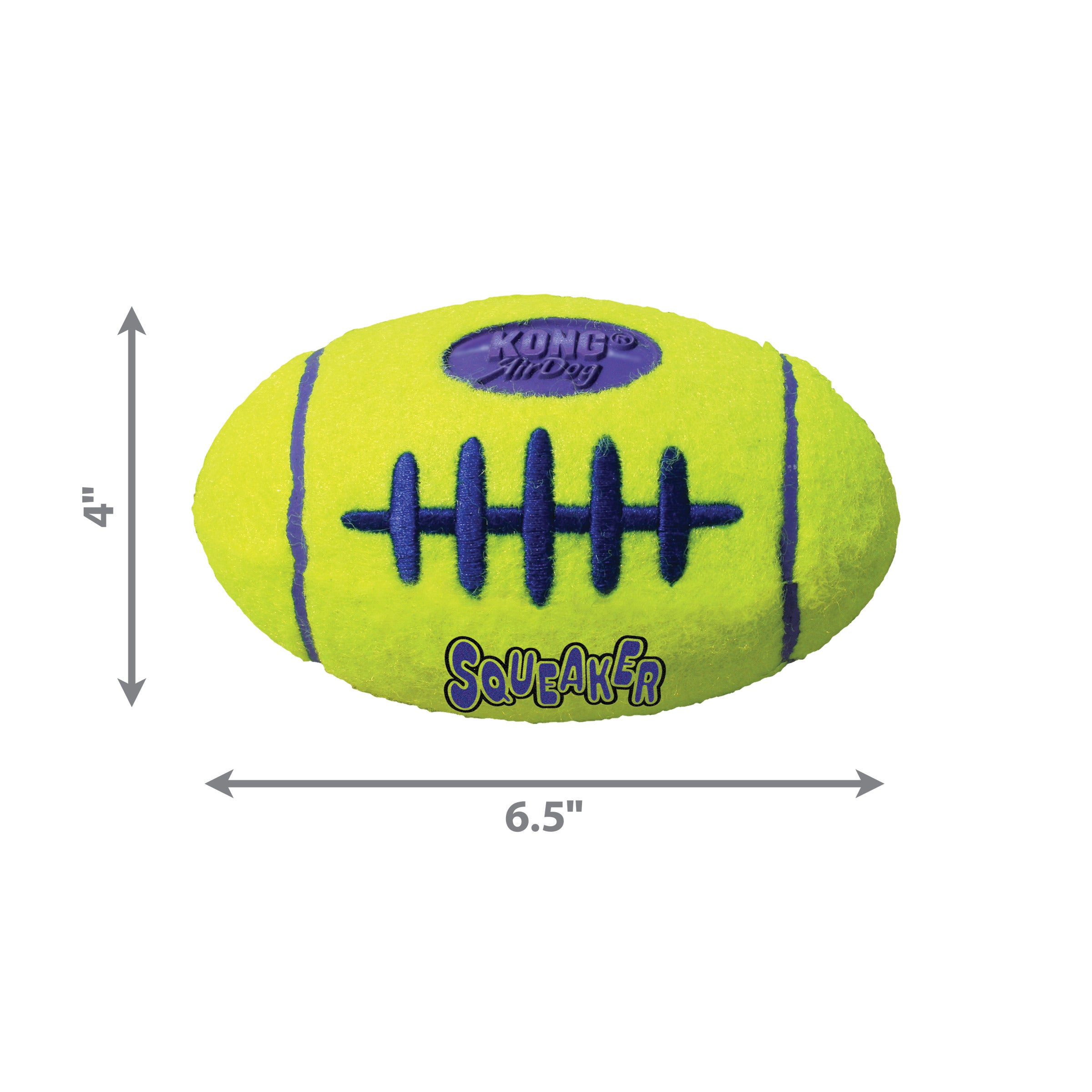 KONG Dog Toys AirDog Squeaker Football Large