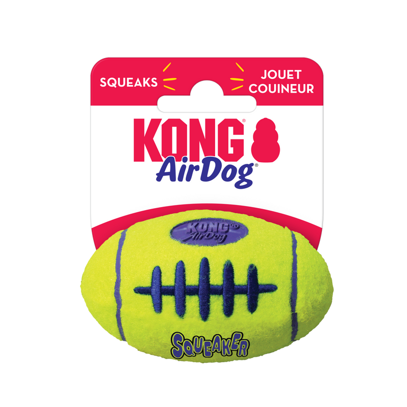 KONG Dog Toys AirDog Squeaker Football 01