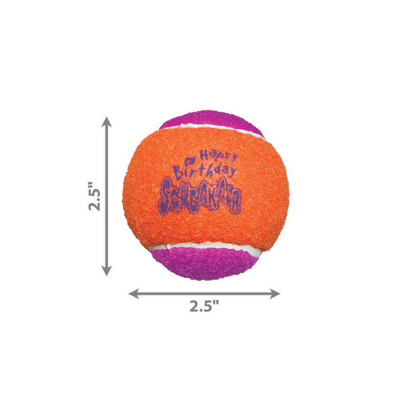 KONG Dog Toys SqueakAir Birthday Ball 02