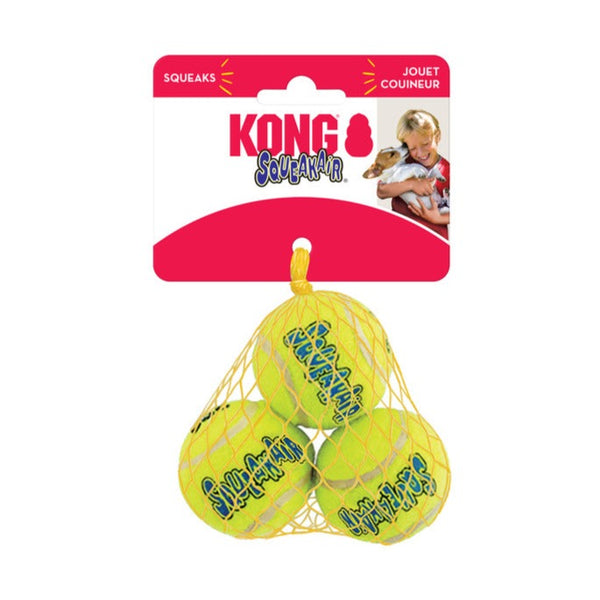 KONG Dog Toys SqueakAir Ball Small 3 Pack
