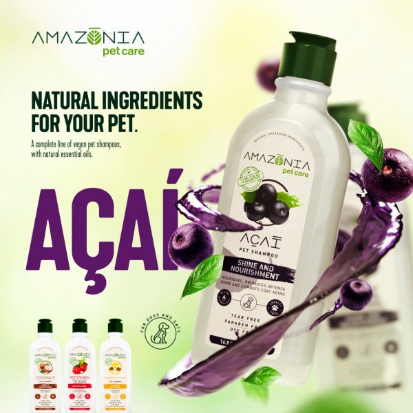 Amazonia Shampoo Acai Shine/Nourishment for Dogs 02