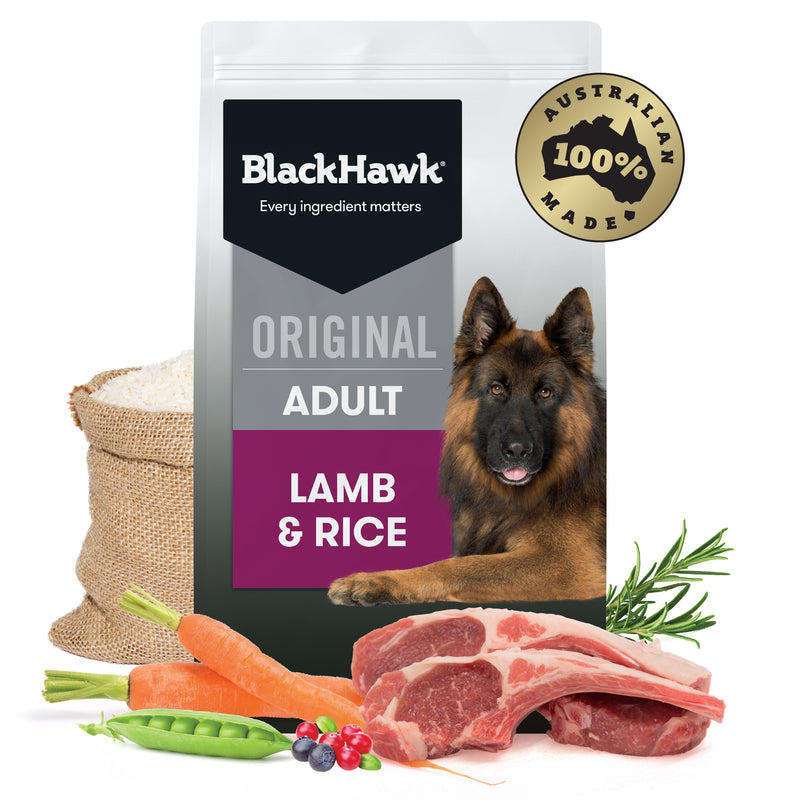 Black Hawk Dry Dog Food Original Adult Lamb & Rice 01