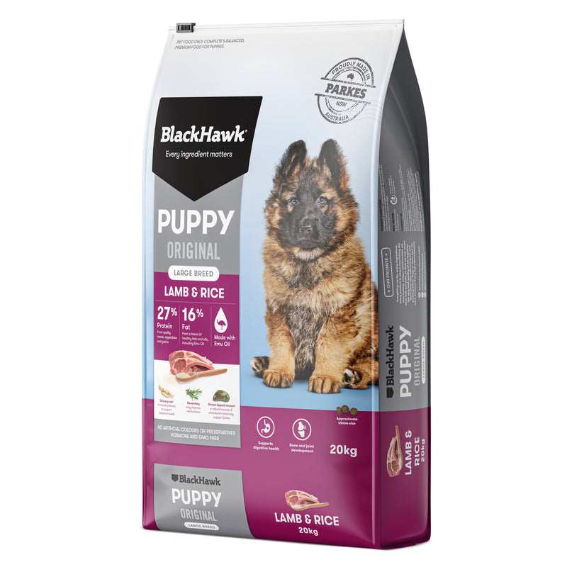 Black Hawk Dry Dog Food Original Puppy Large Breed Lamb & Rice 06