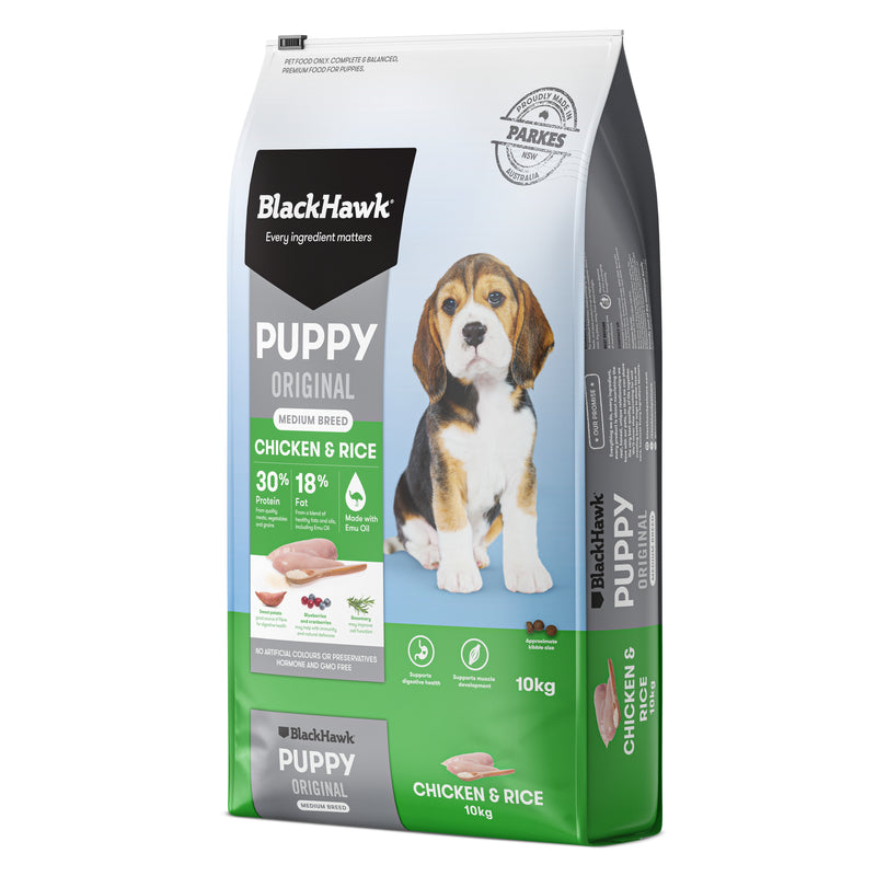 Black Hawk Dry Dog Food Original Puppy Medium Breed Chicken & Rice 04