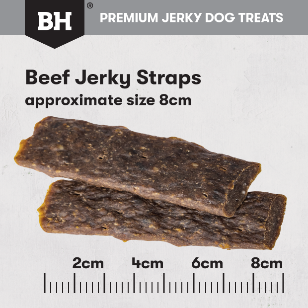 Black Hawk Dog Treats Beef Jerky Straps 07