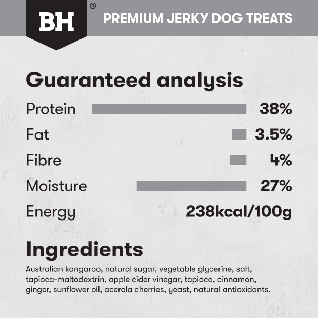 Black Hawk Dog Treats Kangaroo Jerky Straps 06
