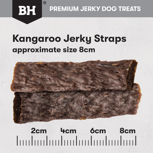 Black Hawk Dog Treats Kangaroo Jerky Straps 07
