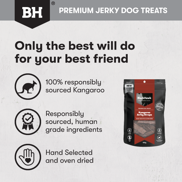 Black Hawk Dog Treats Kangaroo Jerky Straps 03
