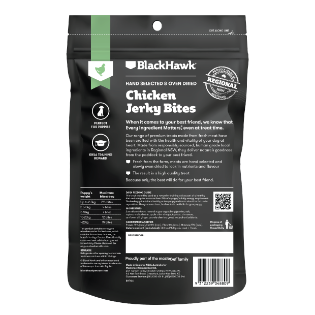 Black Hawk Dog Treats Puppy Chicken Jerky Bites 02