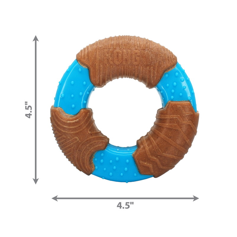 KONG Dog Toys CoreStrength Bamboo Ring 02