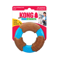 KONG Dog Toys CoreStrength Bamboo Ring Large