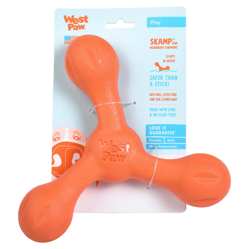 West Paw Skamp Flyer-Inspired Fetch Dog Toys